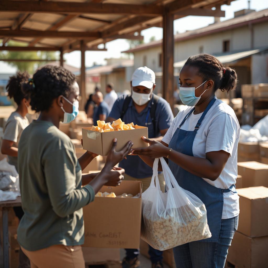 Children learning in a classroom