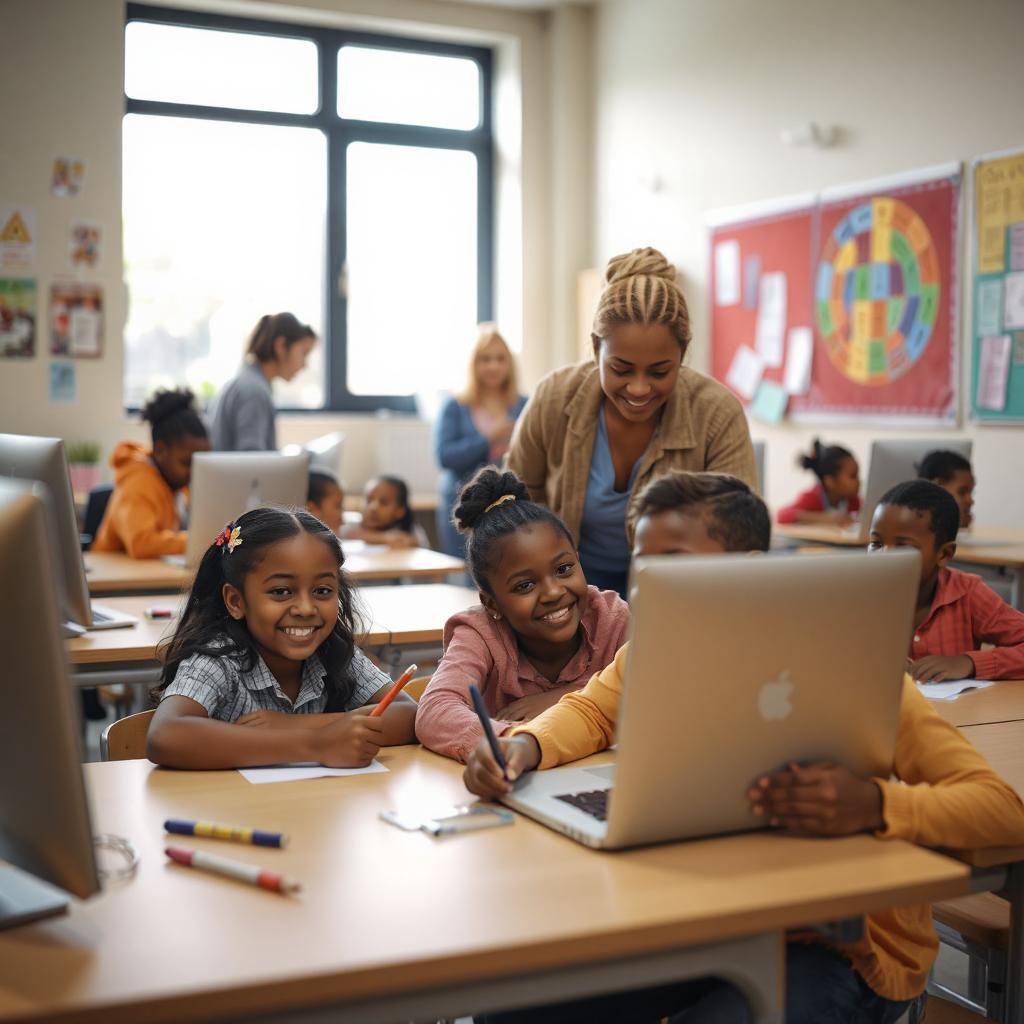 Volunteers smiling with donated goods